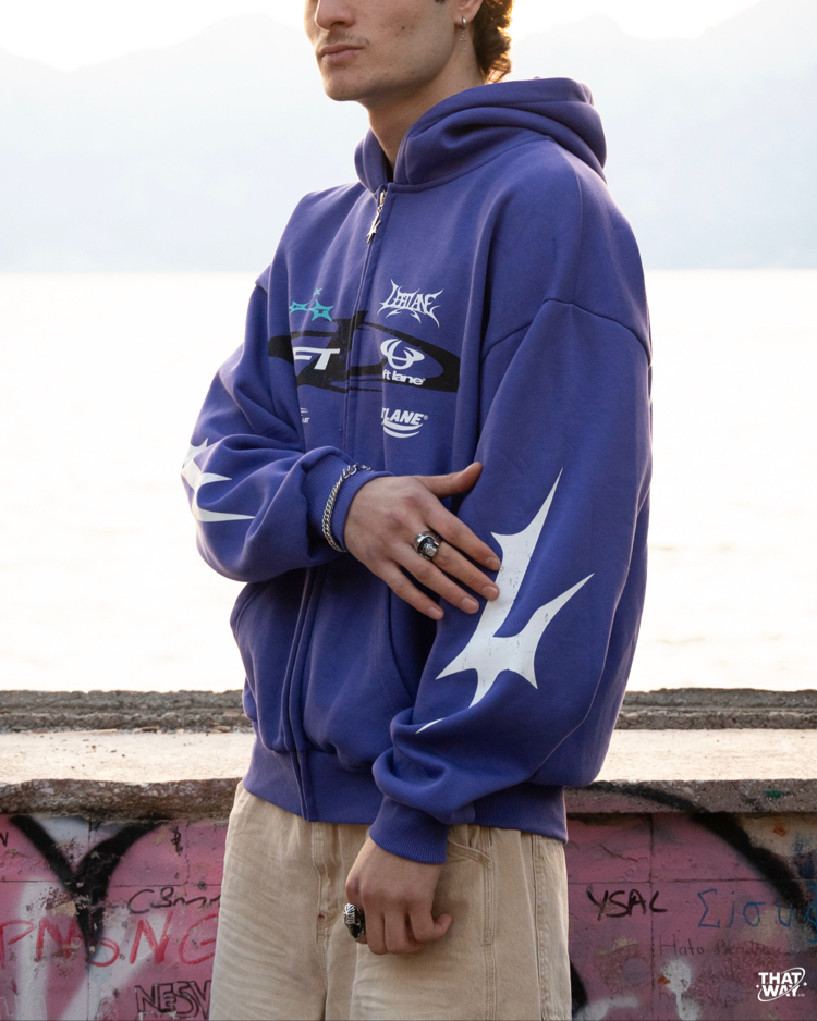 LFT Full Zip | Purp Oversize Jacket