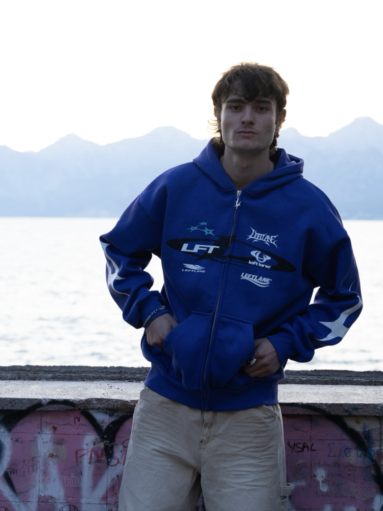 LFT Full Zip | Purp Oversize Jacket