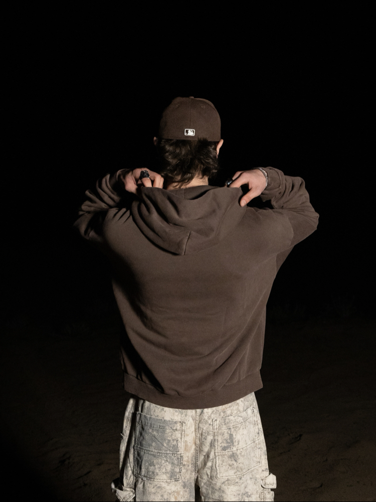 S.H Boxy Fit | Brown Oversize Hoodie