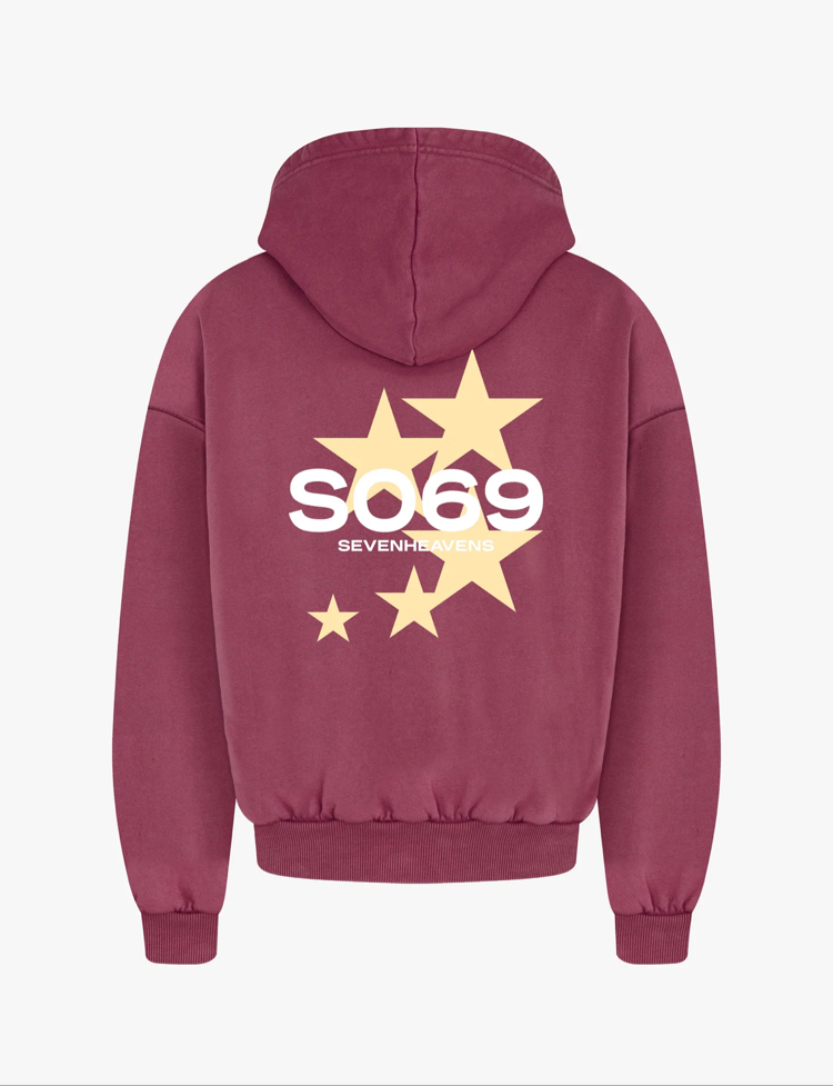 S.H Star Logo Print | Oversize Hoodie