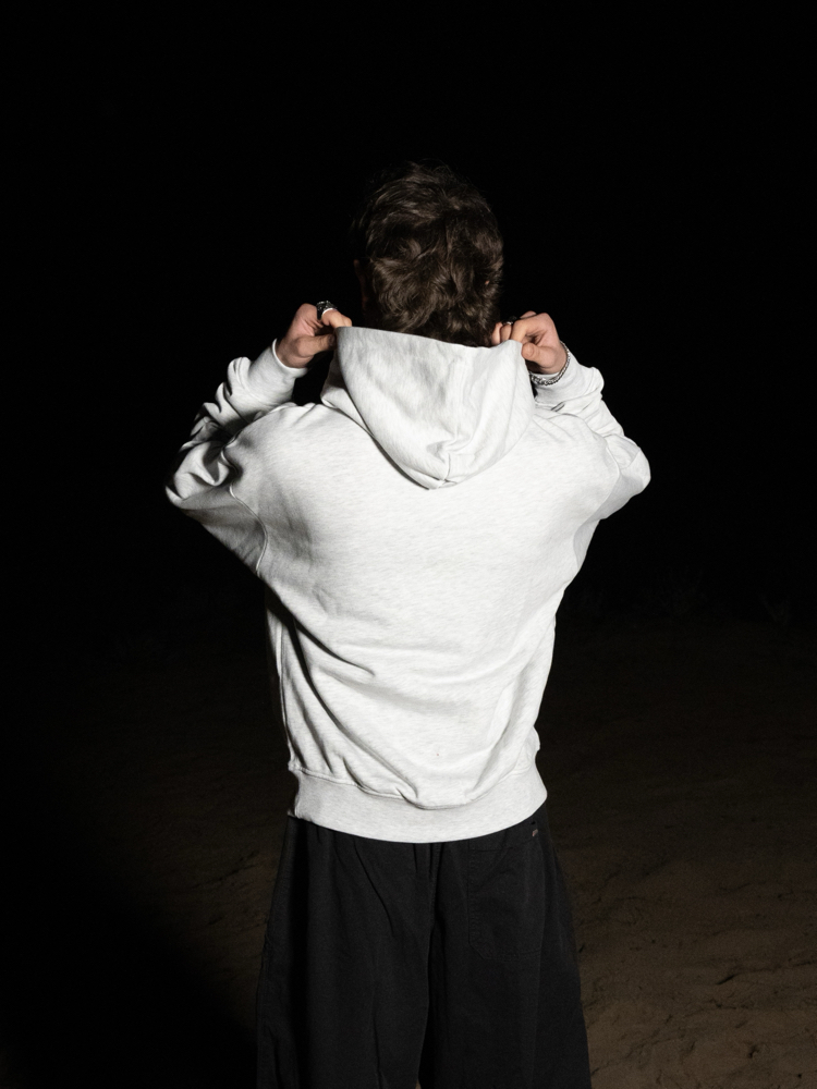 S.H Boxy Fit | Grey Oversize Hoodie