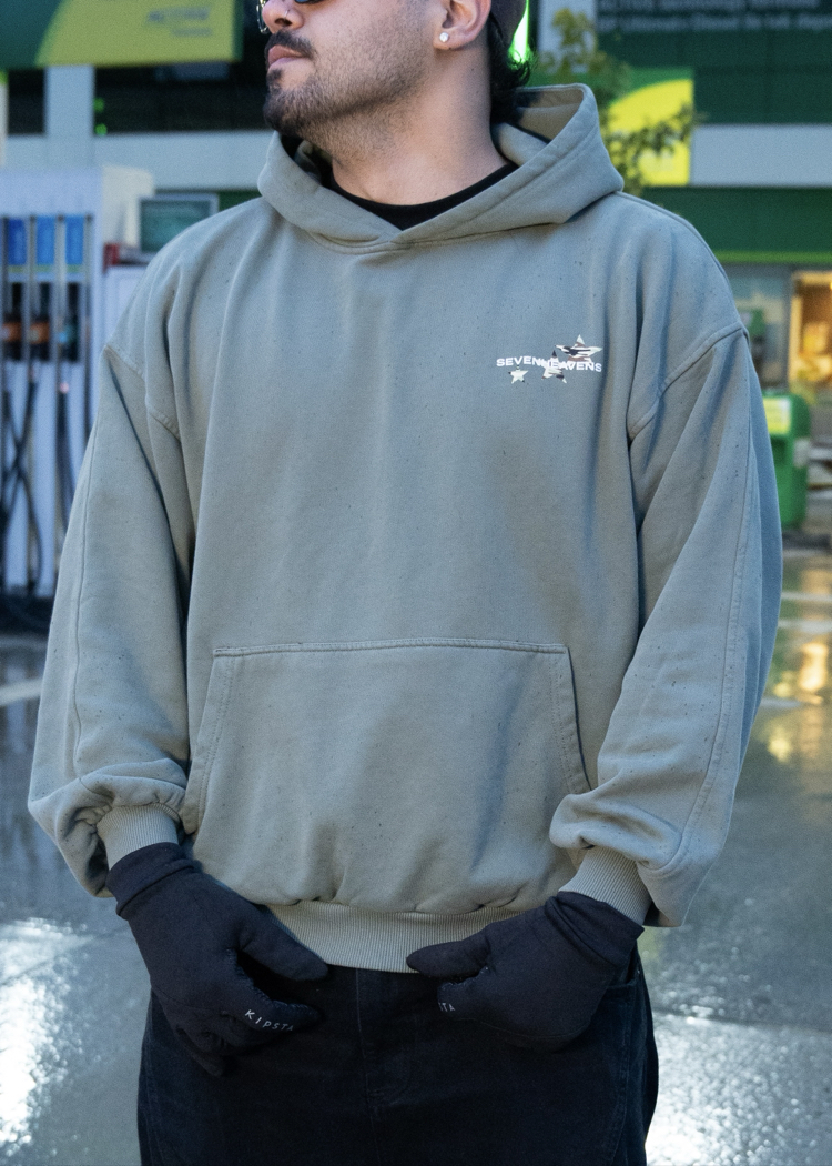 S.H Camo Print | Oversize Hoodie