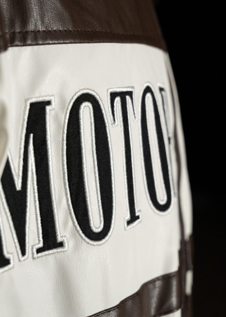 Motorsport Kahve | Deri Ceket