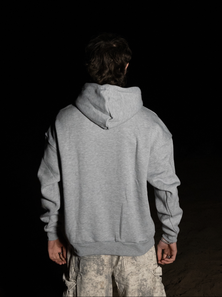 Harvard Oversize | Grey Hoodie