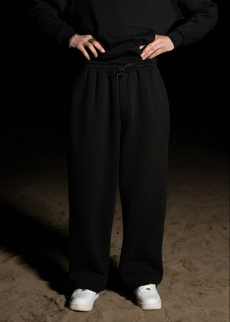 Black Basic | Baggy Jogger