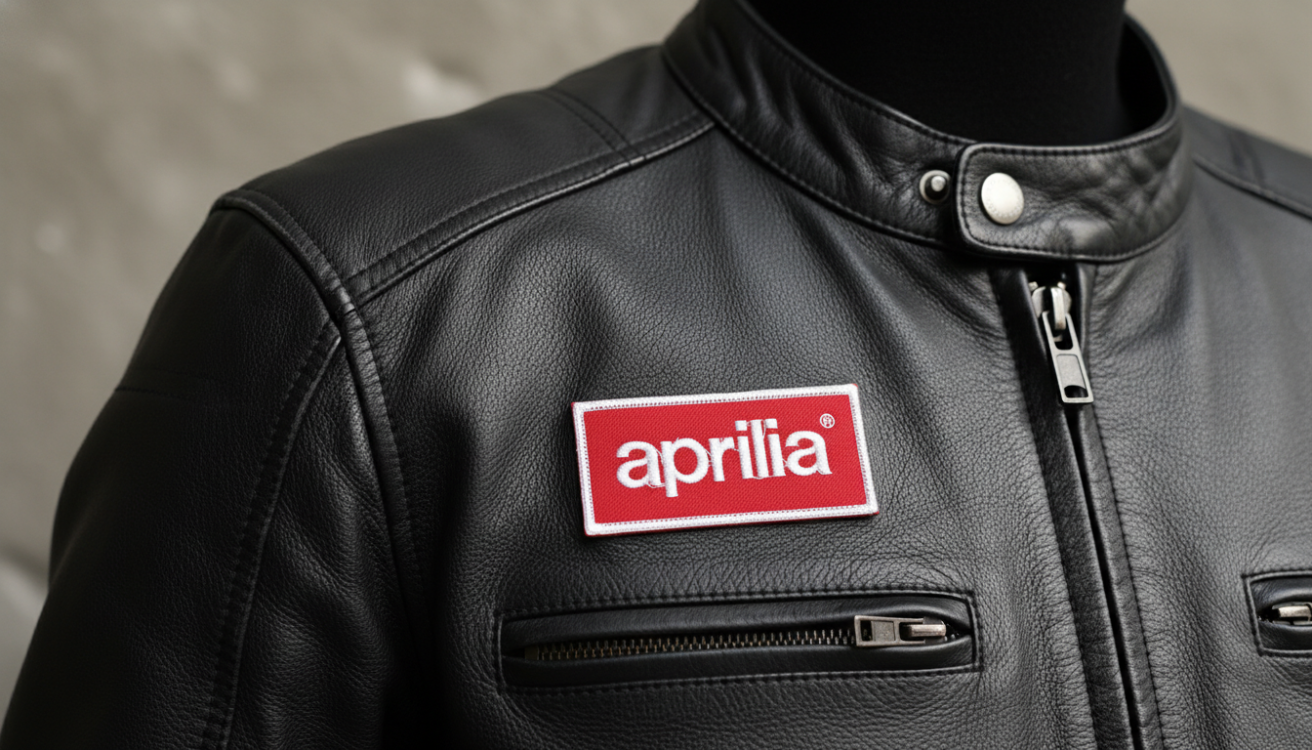 Aprilia Logolu Premium Nakışlı Patch / Arma (ÖN SİPARİŞ)