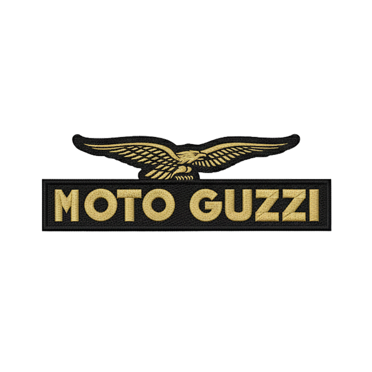 Moto Guzzi Logolu Nakışlı Arma / Yama