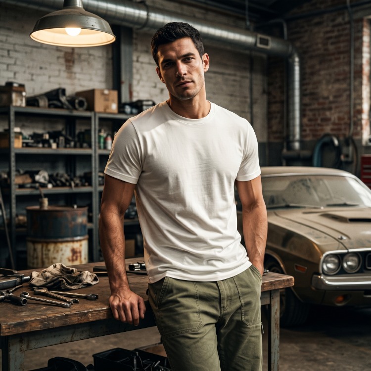 Premium Basic Offwhite T-Shirt