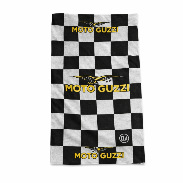 Moto Guzzi Racing Buff | Checkered Flag Neck Gaiter