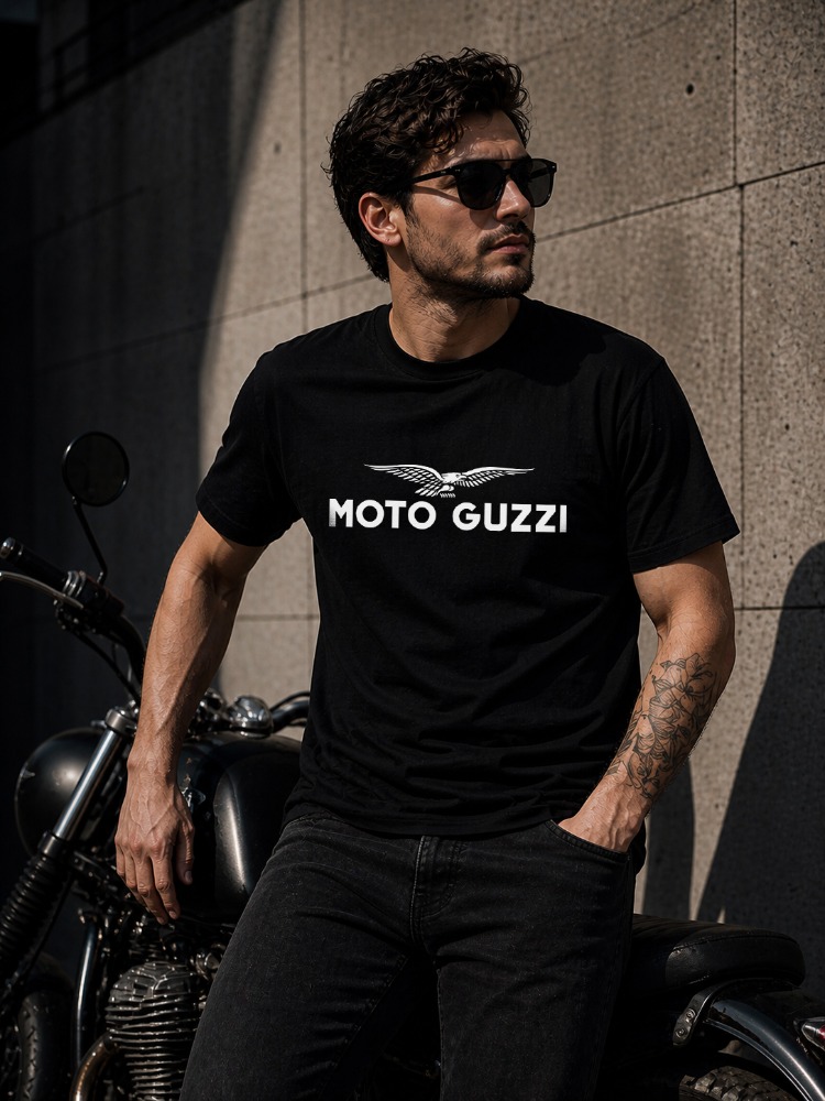 Moto Guzzi Logolu T-shirt