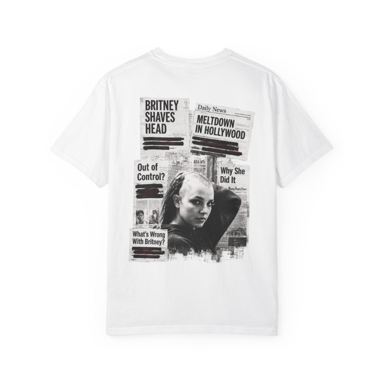 "2007 Britney" White T-Shirt