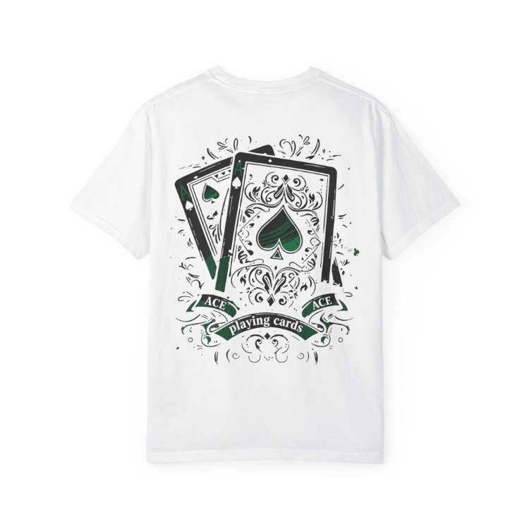 "High Stakes" White T-Shirt