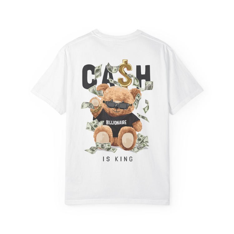 "Cash is King" White T-Shirt