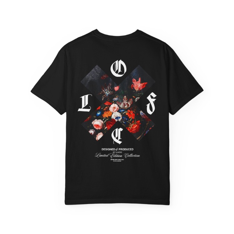 "No Saints" Black T-Shirt