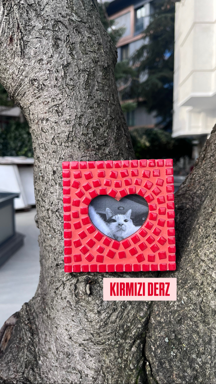 Kalp Fotoğraf Çerçevesi 2’li Set