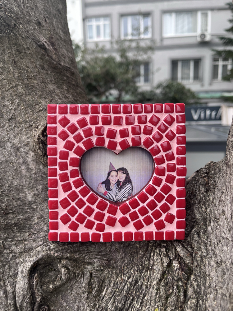 Kalp Fotoğraf Çerçevesi