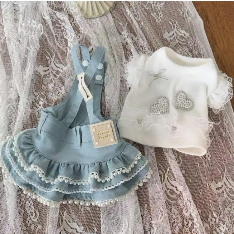 Pearl Blue Princess Dress | The Dog Store Exclusive