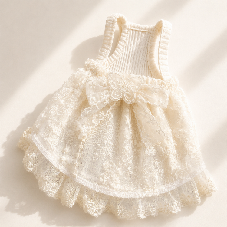 Luxury Vintage Dantel Elbise | The Dog Store