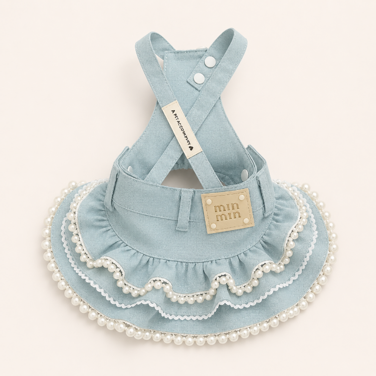 Pearl Blue Princess Dress | The Dog Store Exclusive