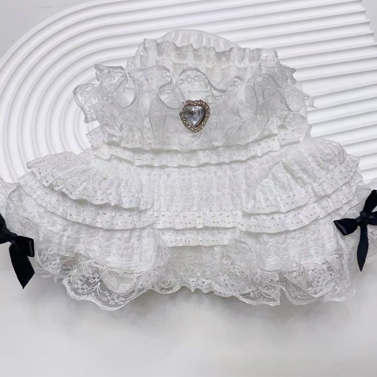 Vintage Pearl Couture Dress Whıte | The Dog Store Exclusive