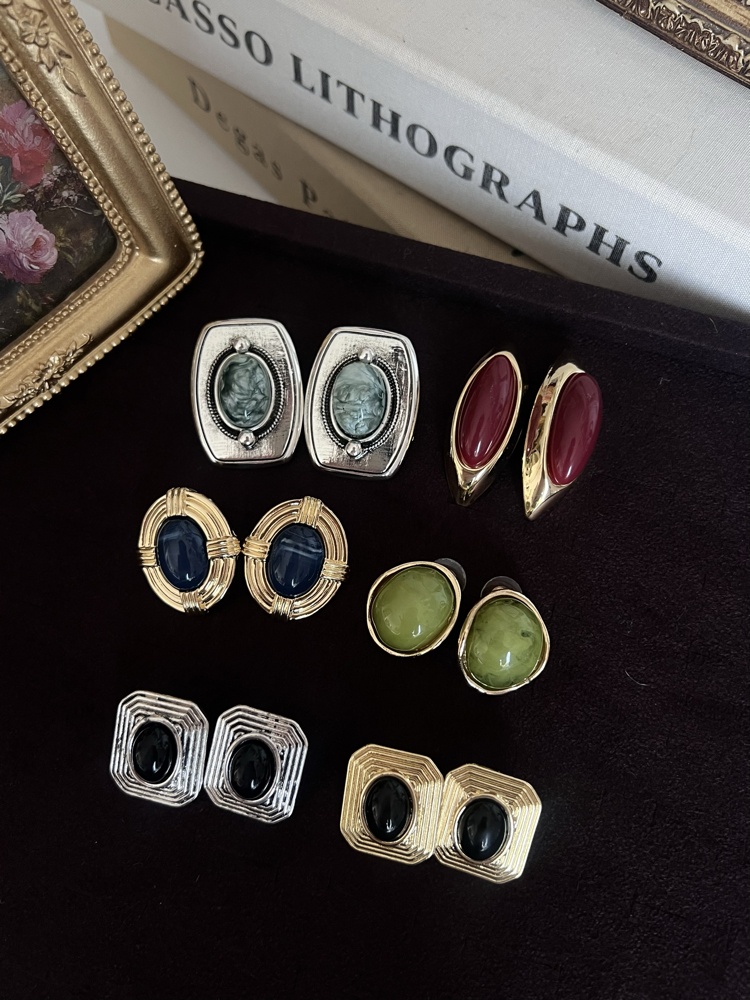 Silver Vintage Küpe