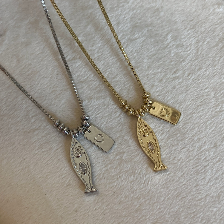 Balık Charm Kolye