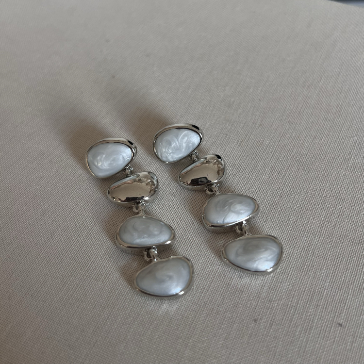 Silver Sarkıt Küpe