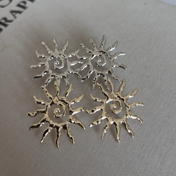 Silver Güneş Küpe