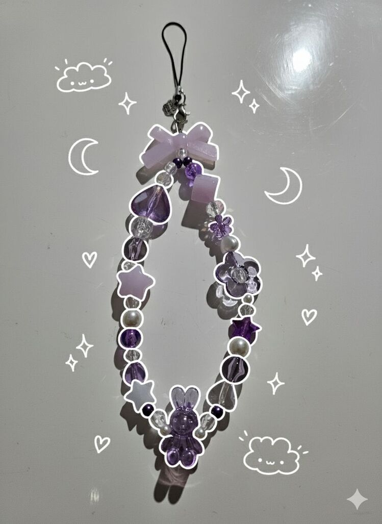 Bunny Phone Charms
