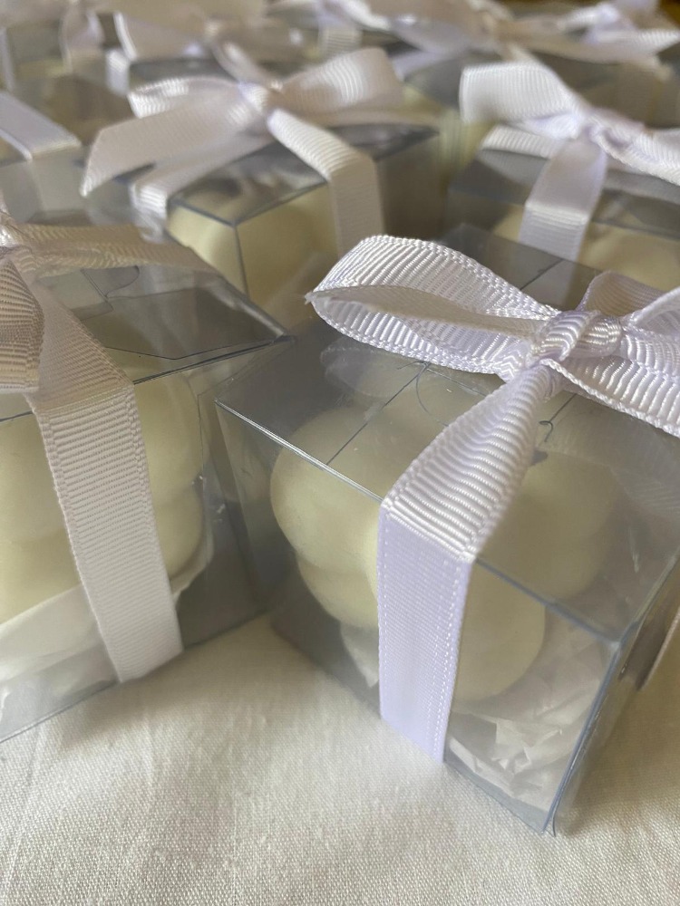 Premium Kalite Hediyelik Mum %100 Soya Mini Bubble 25 adet