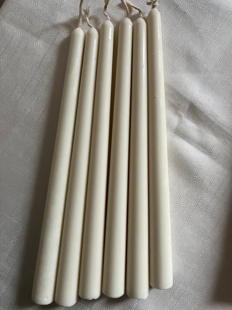 Şamdan Mum - 2 'lü Set % 100 Soya Wax Doğal Mum