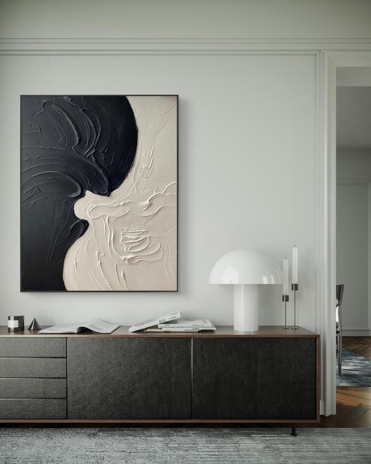 BLACK AND OFF WHİTE
