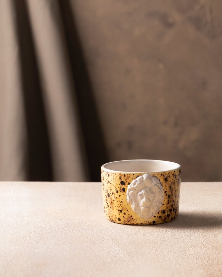 Lion mug light