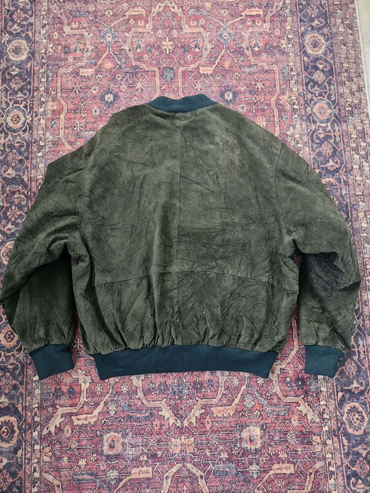 Vintage Bomber Deri Ceket