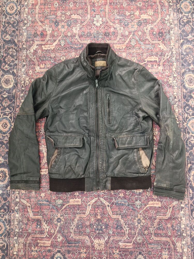 Vintage Deri Ceket