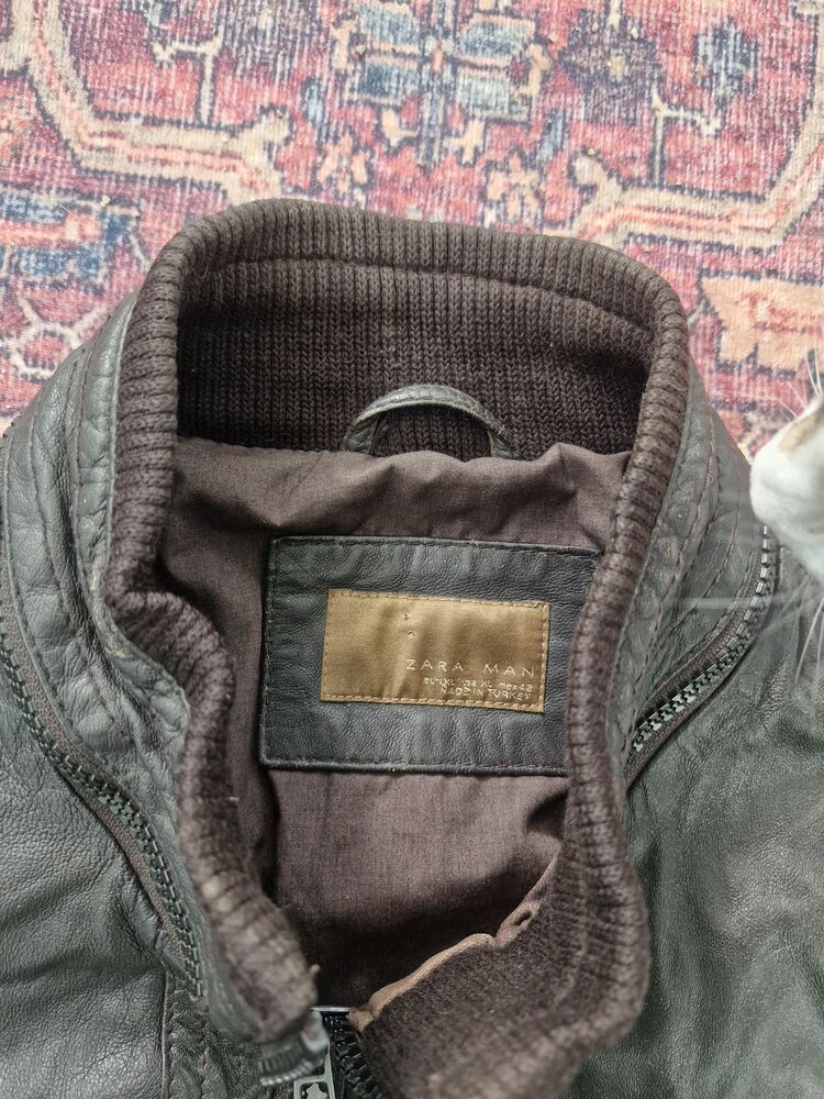 Vintage Deri Ceket