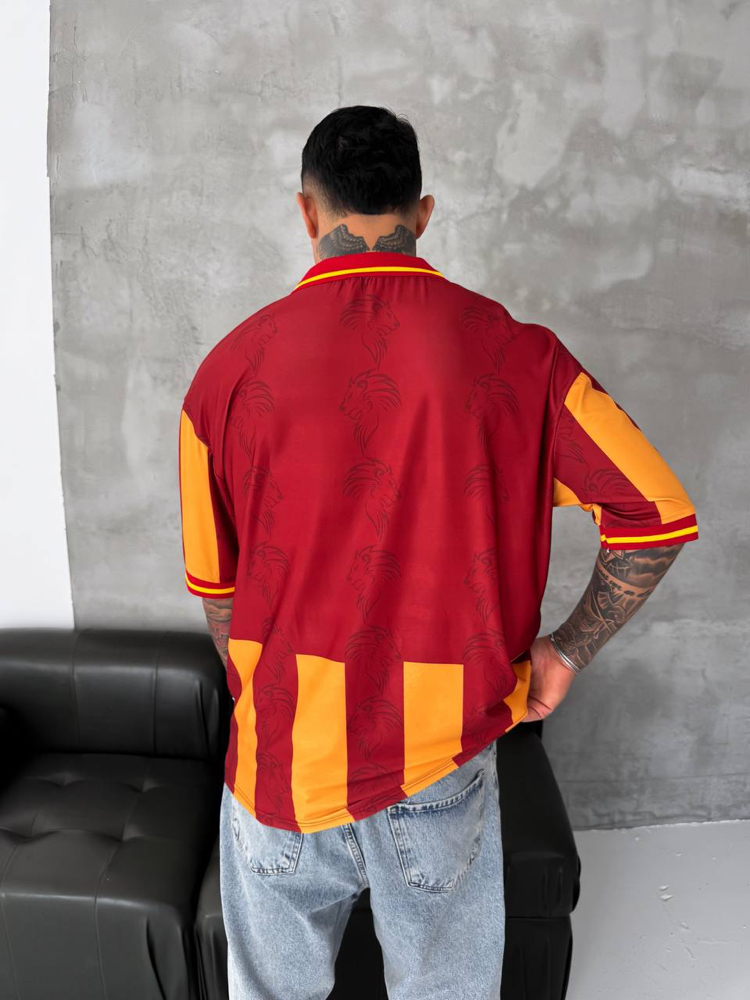OVERSİZE POLO YAKA T-SHİRT