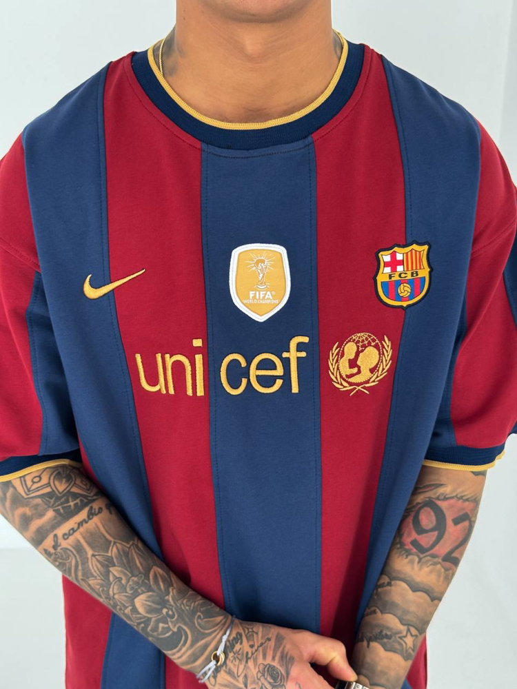 BARÇA UNİC RETRO OVERSİZE T-SHİRT