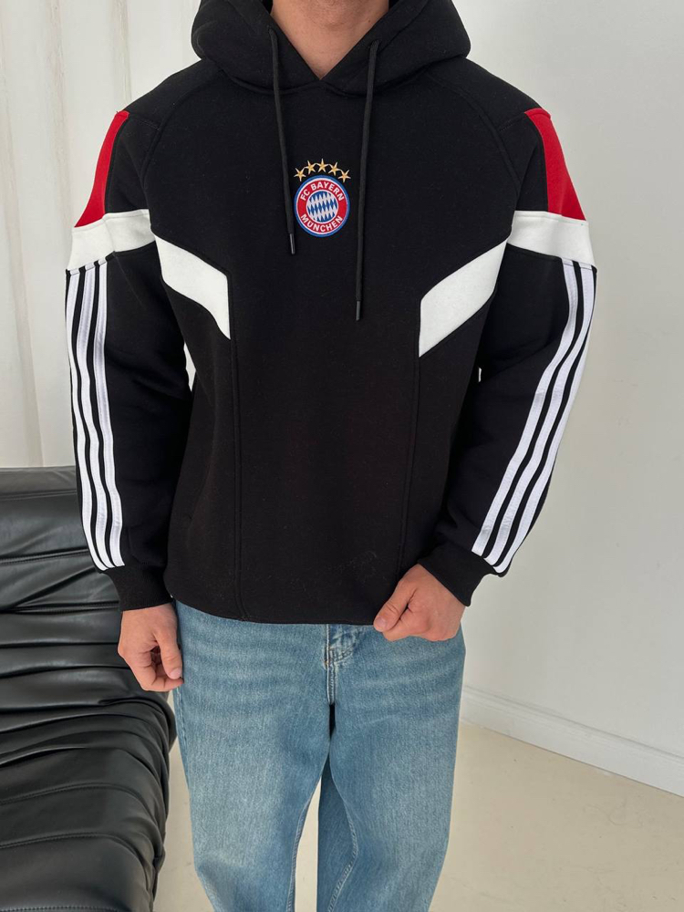 BAYERN RETRO OVERSİZE HOODİE