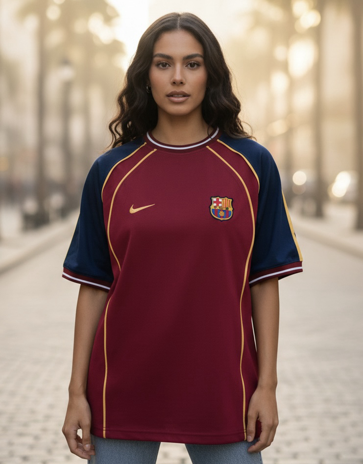 BARÇA PREMİUM OVERSİZE T-SHİRT