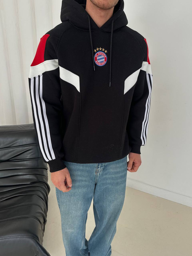 BAYERN RETRO OVERSİZE HOODİE