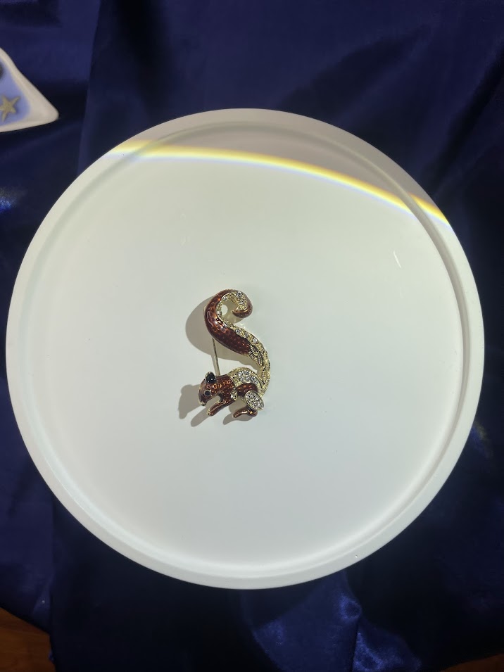 Bebek Sincap Minimal Broş