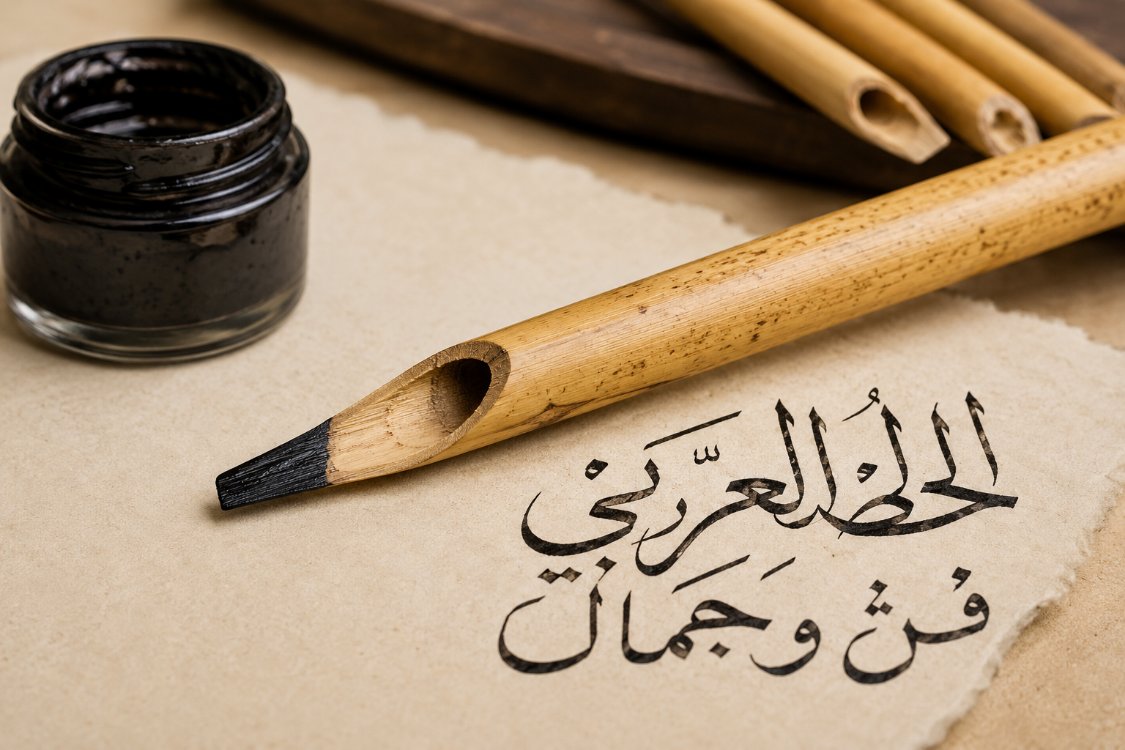 قلم القصب للخط العربي