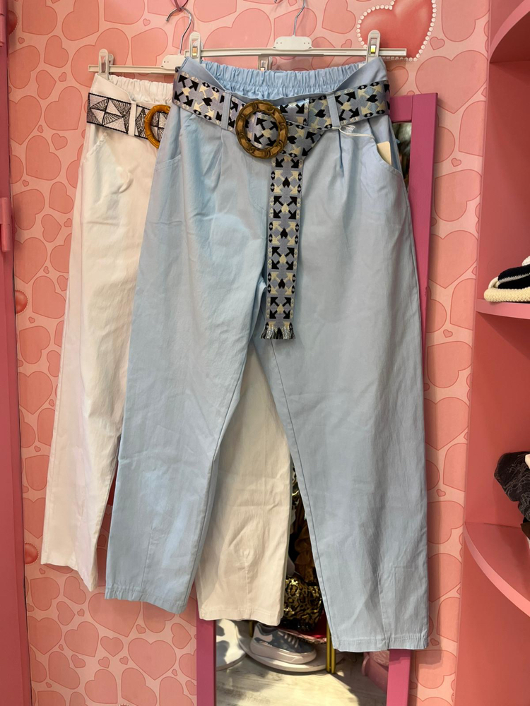 Kemerli İtalyan pantolon
