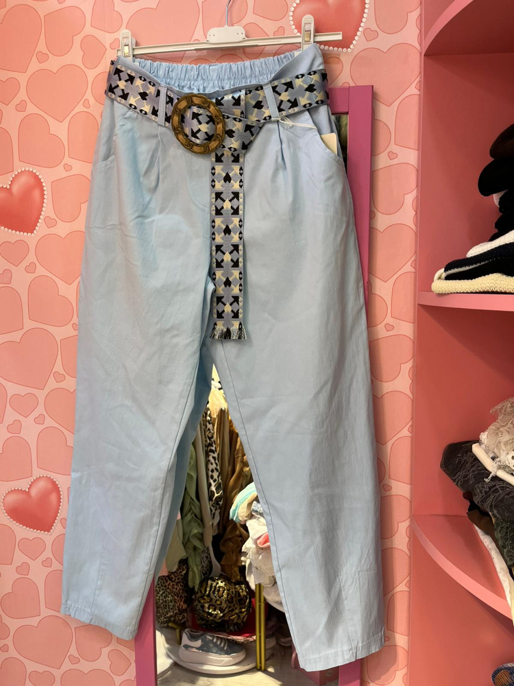 Kemerli İtalyan pantolon