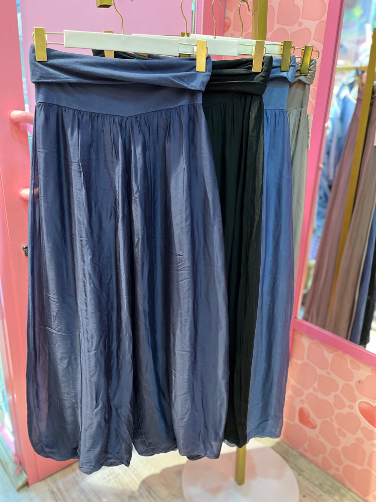 İtalyan ipek pantolon