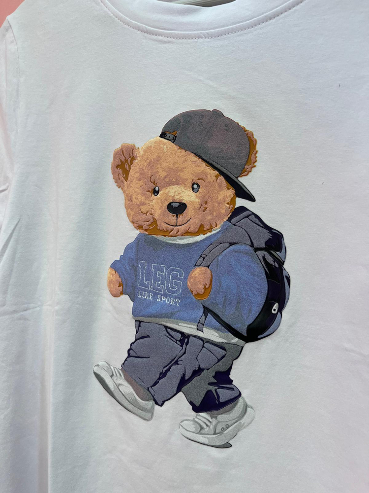 Teddy baskılı tshirt