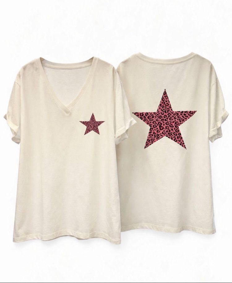 Yıldızlı tshirt