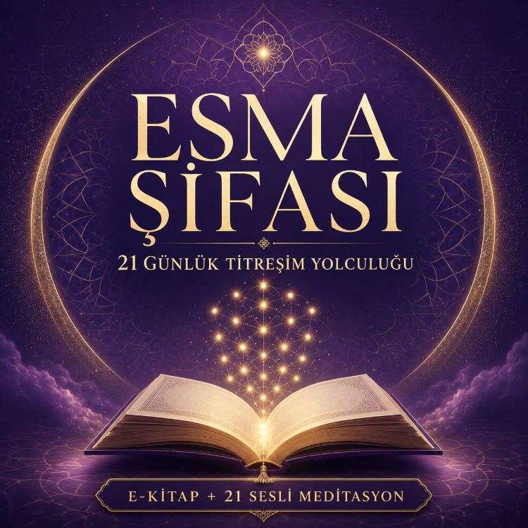  Esma Şifası: 21 Güne Titreşim Yolculuğu — E-kitap + 21 Sesli Meditasyon