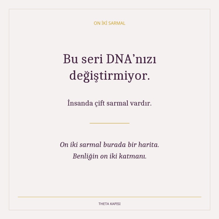 On İki Sarmal — Benliğin On İki Katmanı · 13 Meditasyon